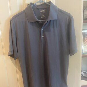 Adidas Puremotion Golf Shirt Mens Small, Gray